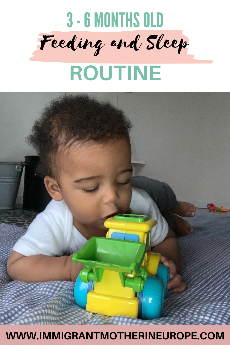 3-6 Months Baby Schedule